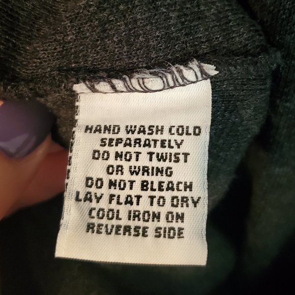 KSL Division of Karin Stevens Vintage Black T-Shirt Dress Size 1X - Picture 9 of 9